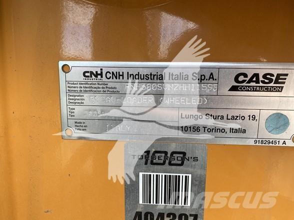 CASE 580SV Kaivurikuormaajat