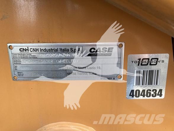 CASE 580SV Kaivurikuormaajat