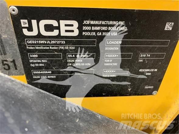 JCB 215 Liukuohjatut kuormaajat