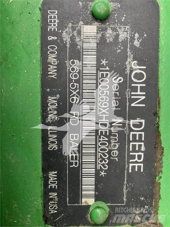 John Deere 569 Pyöröpaalaimet