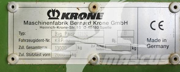 Krone BP12130 Kanttipaalaimet