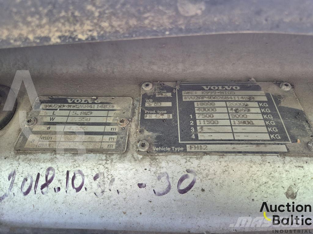 Volvo FH12 Vetopöytäautot