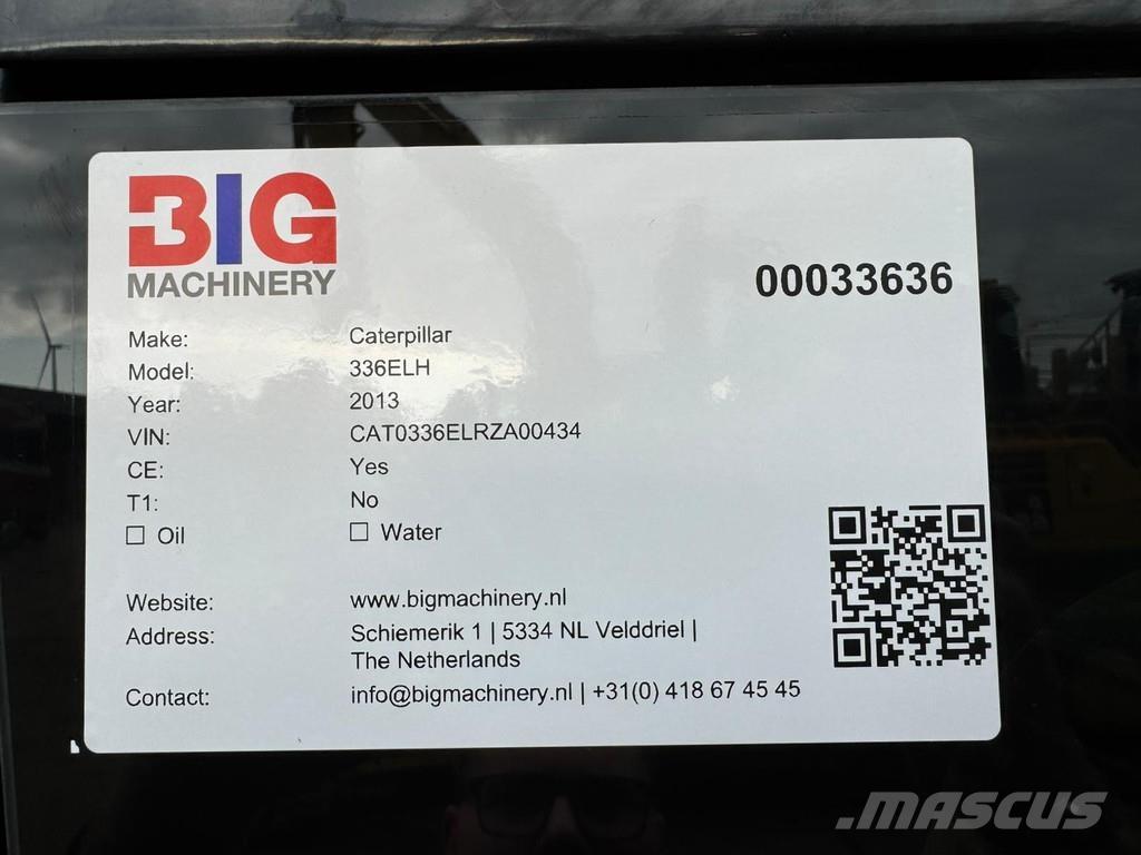 CAT 336ELH Telakaivukoneet