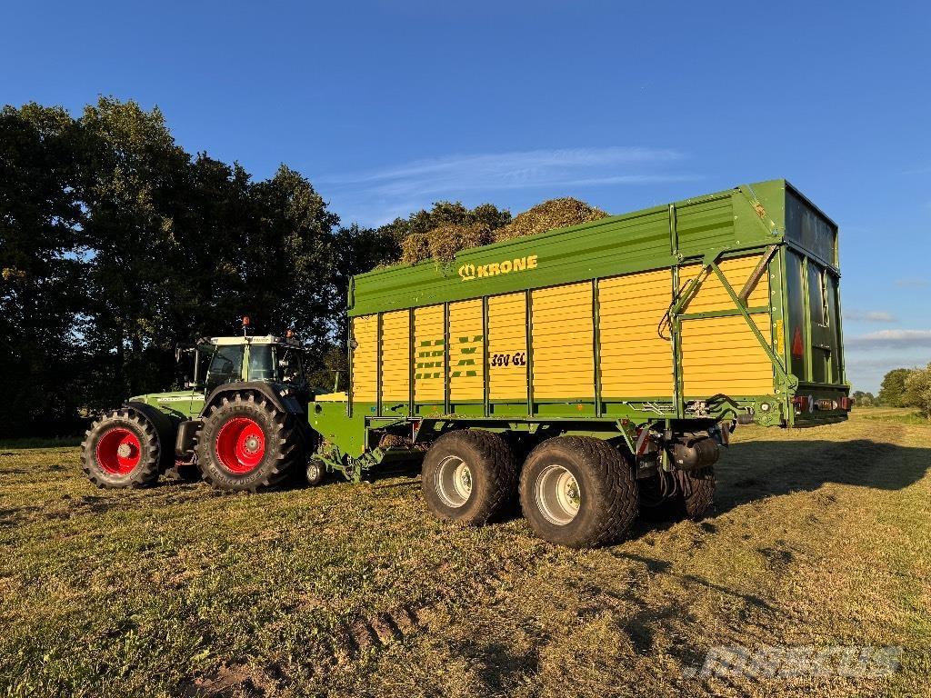 Krone MX 350 GL Keräävät noukinvaunut ja silppurivaunut