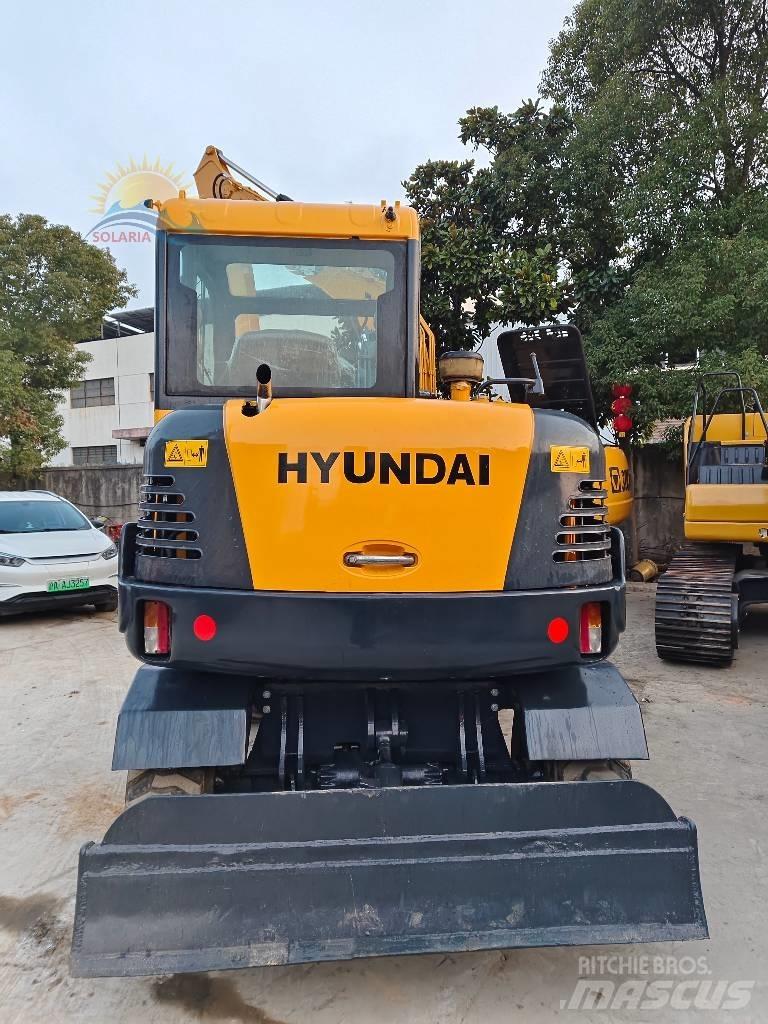 Hyundai R 60 W Pyöräkaivukoneet