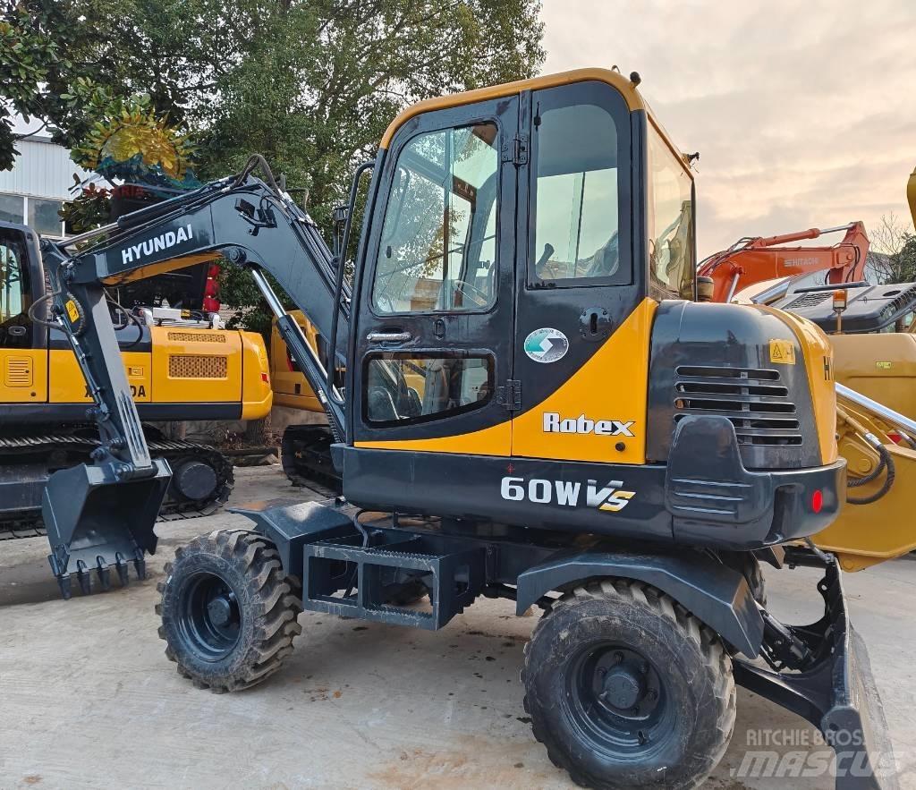 Hyundai R 60 W Pyöräkaivukoneet