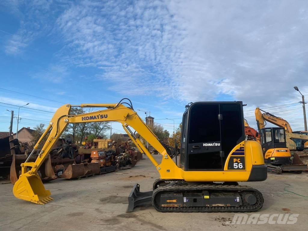 Komatsu PC 56-7 Minikaivukoneet < 7t