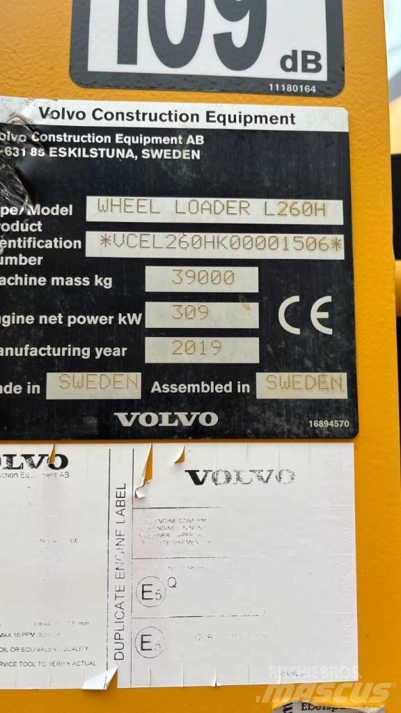 Volvo L260H Pyöräkuormaajat