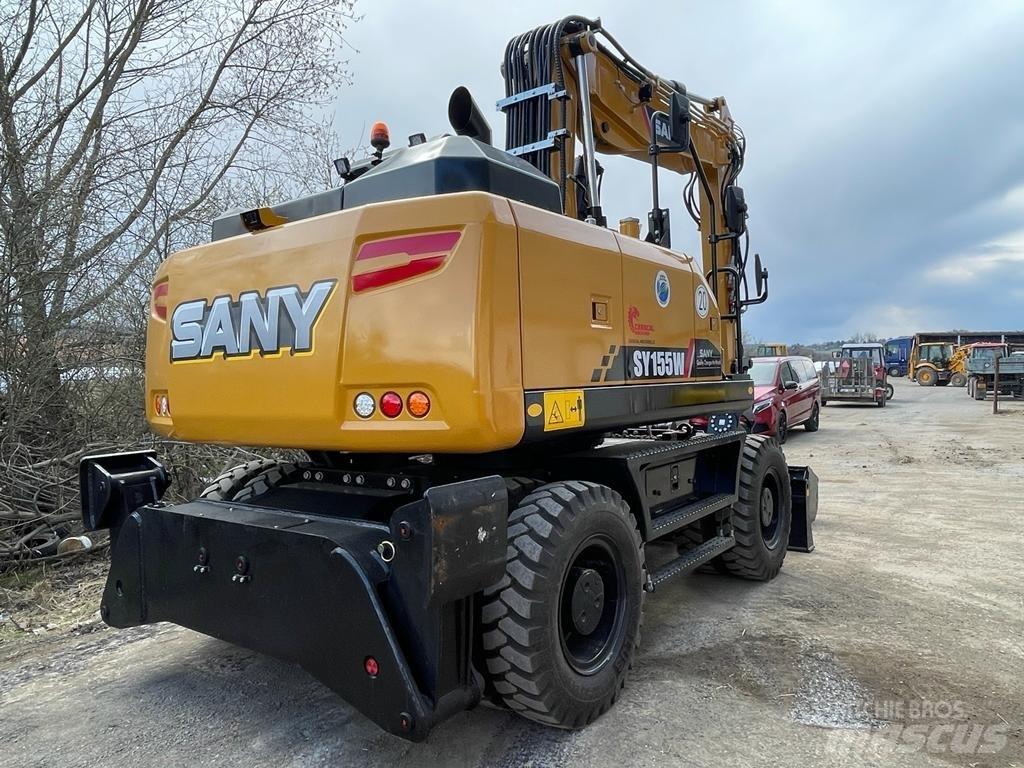 Sany SY155W Pyöräkaivukoneet
