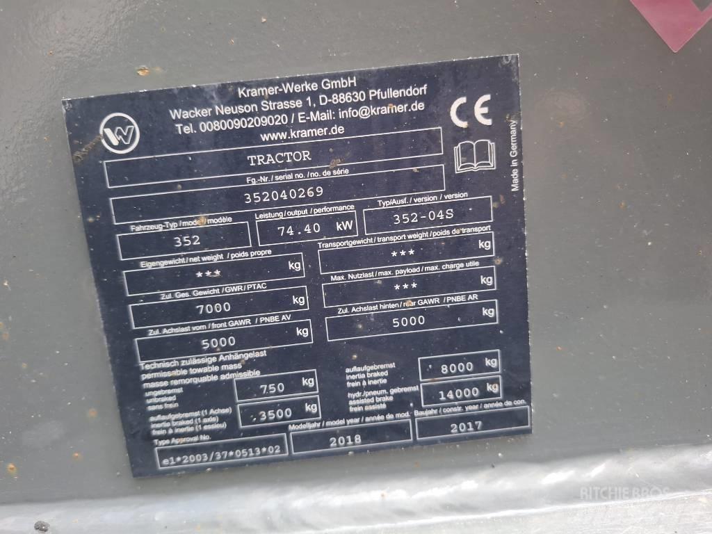 Kramer 8115 Pyöräkuormaajat