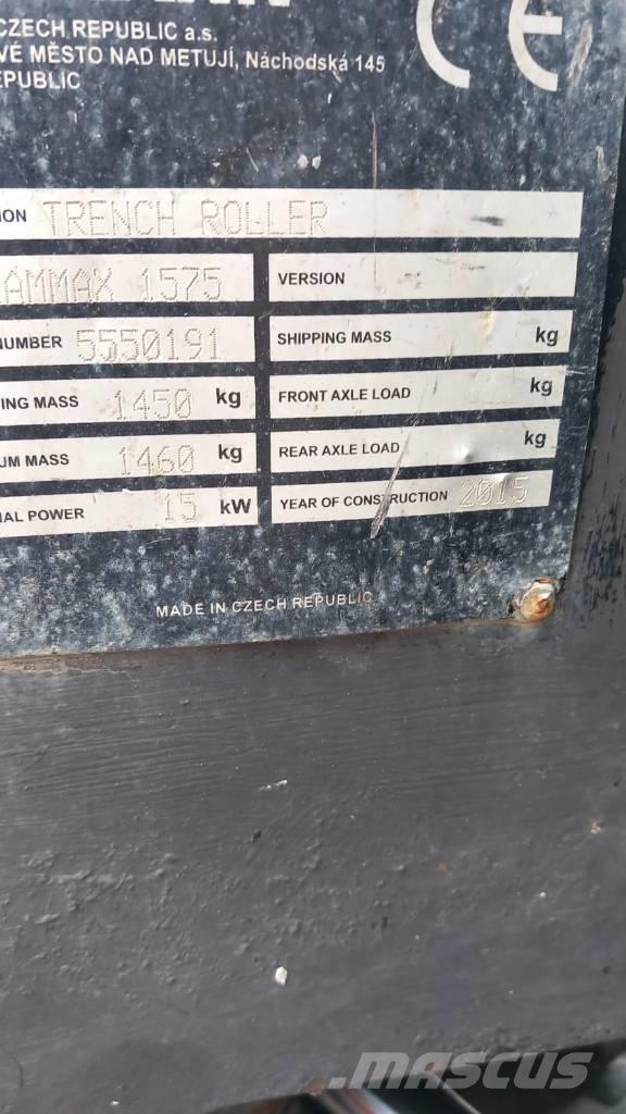 Rammax 1575 Tiivistyskoneet