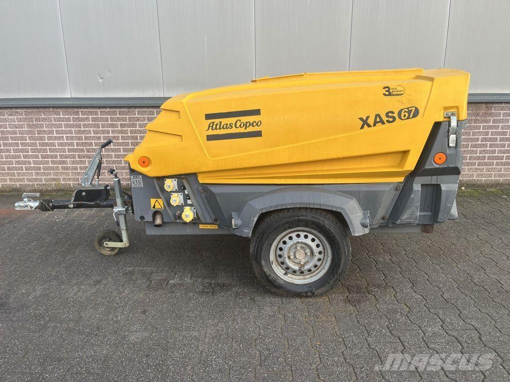 Atlas Copco XAS67 Kompressorit