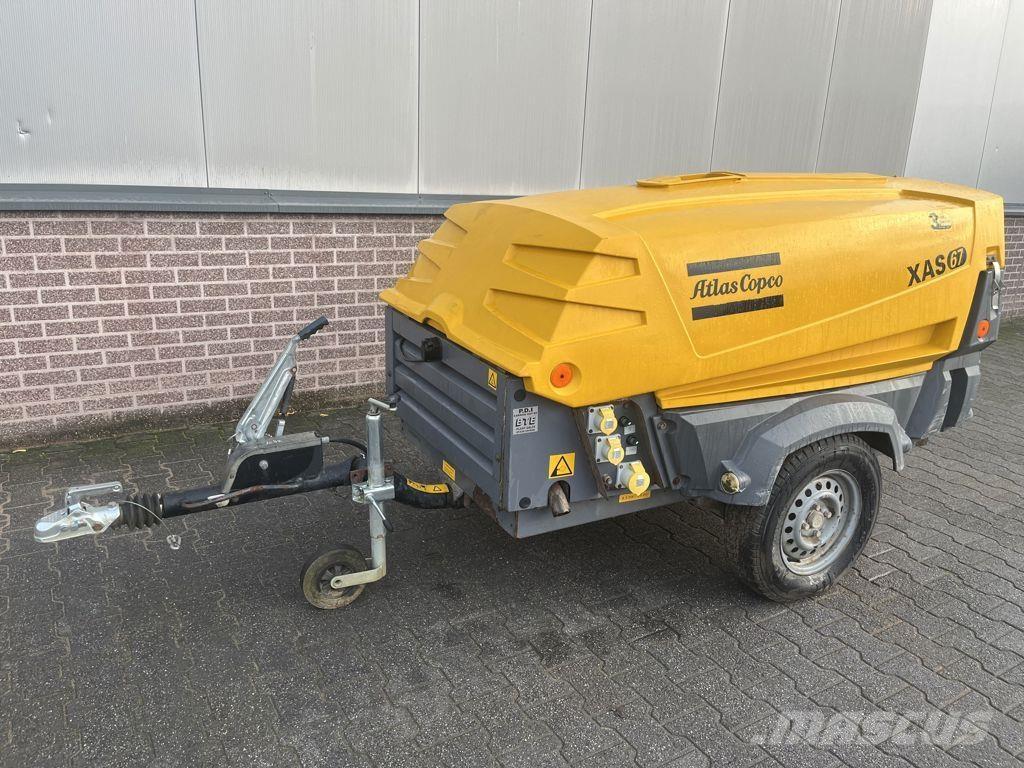 Atlas Copco XAS67 Kompressorit