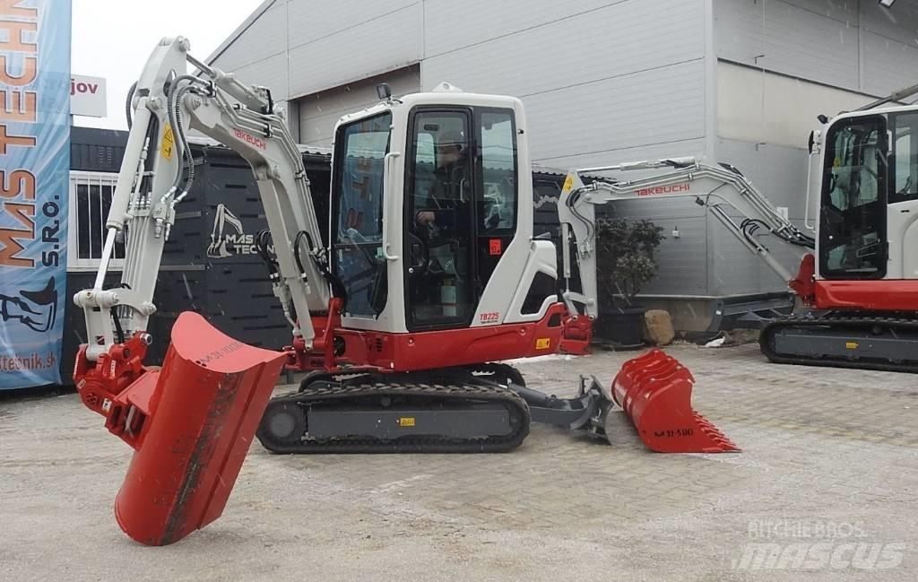 Takeuchi TB225 Minikaivukoneet < 7t