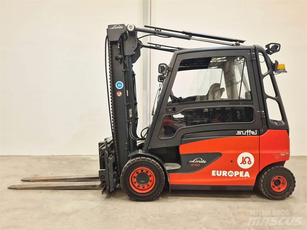 Linde E50HL 01 600 Sähkötrukit