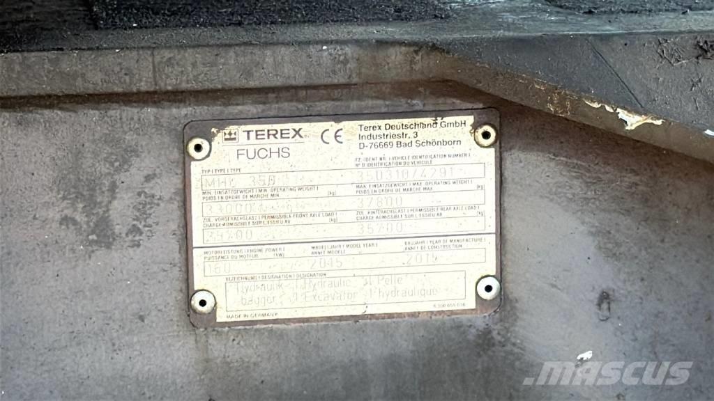 Terex Fuchs MHL 350E Muut materiaalinkäsittelykoneet
