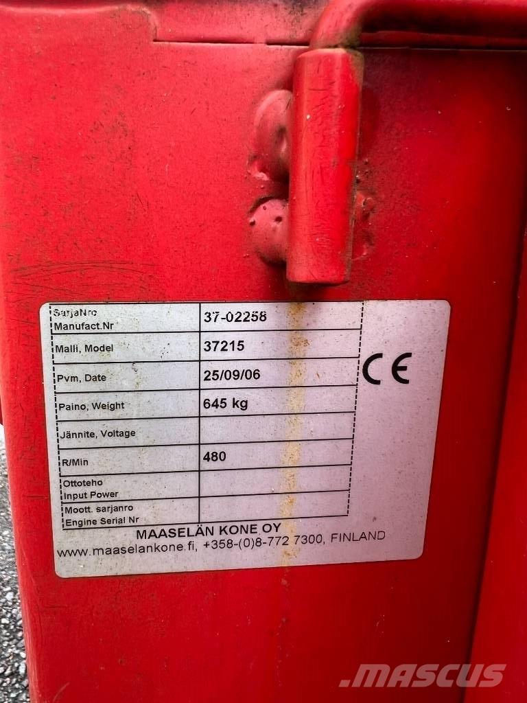Hakki Pilke 1X37 Pilkekoneet, klapikoneet, hakkurit ja sirkkelit