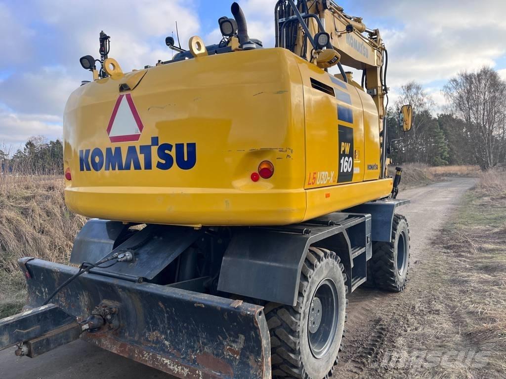 Komatsu PW 160 Pyöräkaivukoneet