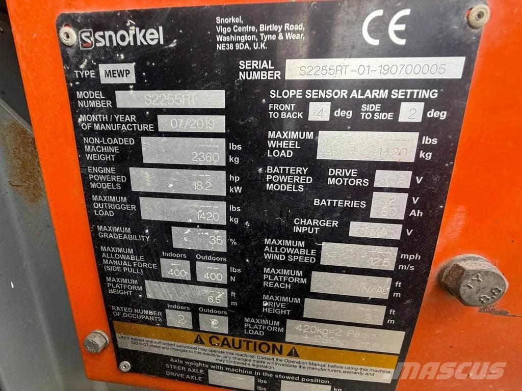 Snorkel S2255RT Saksilavat