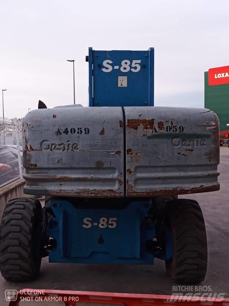 Genie S 85 Teleskooppipuominostimet