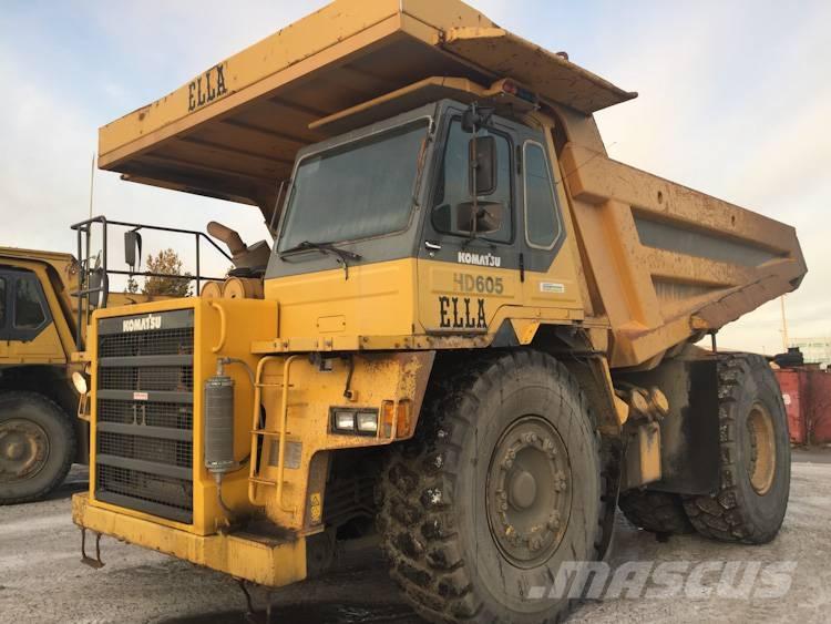 Komatsu HD 605-5 Maansiirtoautot