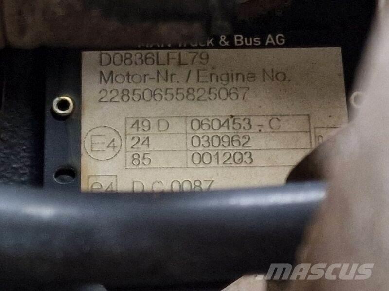 MAN D0836 LFL79 Moottorit