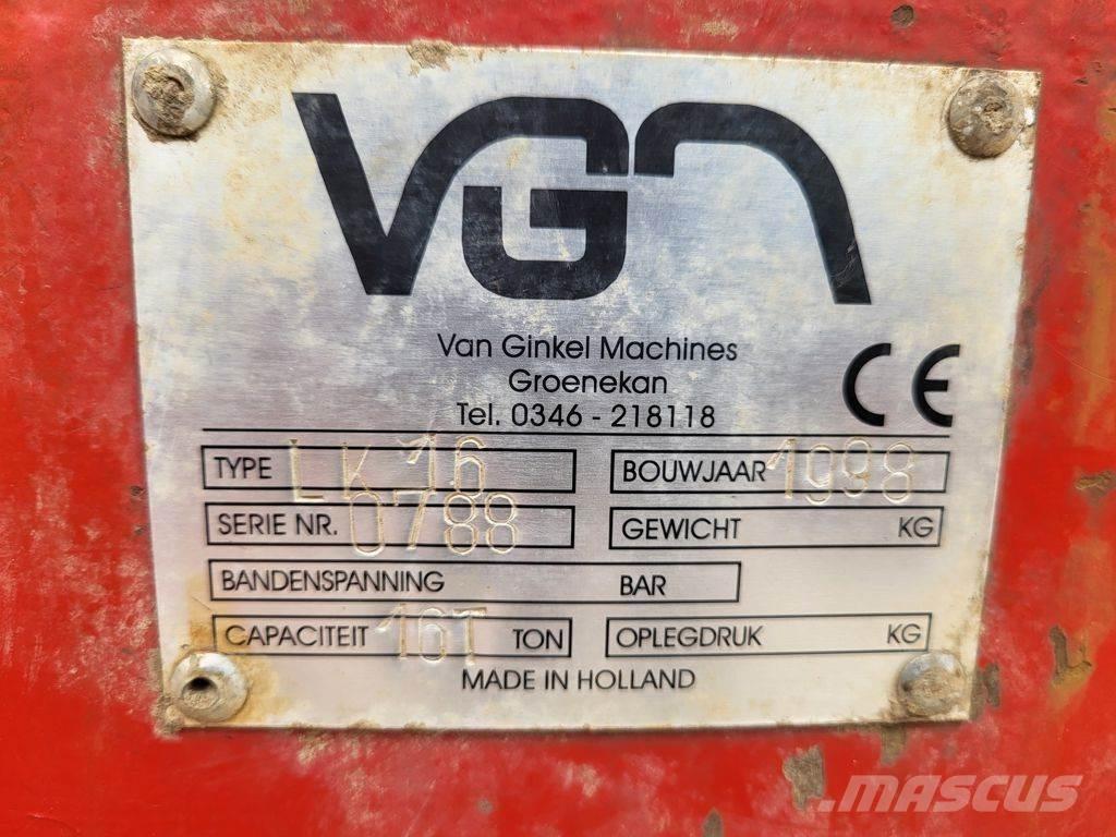 VGM LK16 Kippiperävaunut