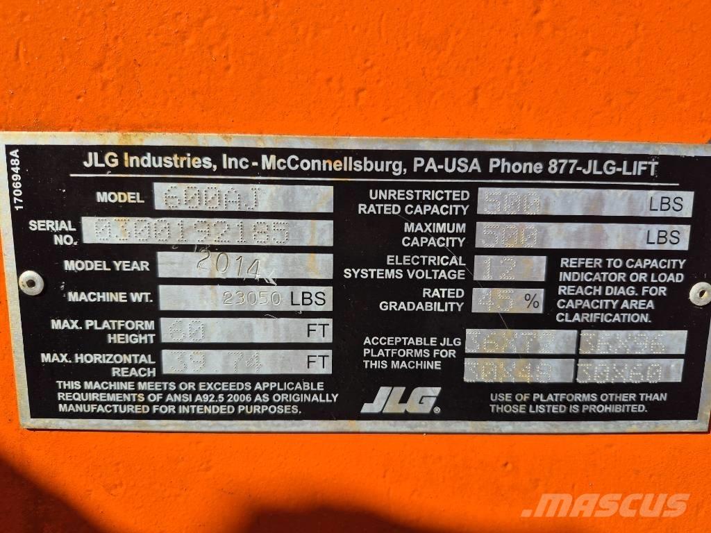 JLG 600 AJ Kuukulkijat