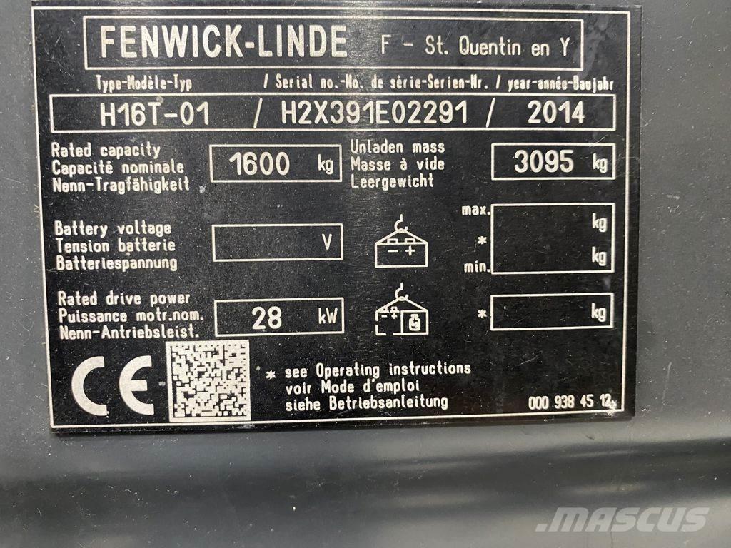 Linde H16T Muut haarukkatrukit