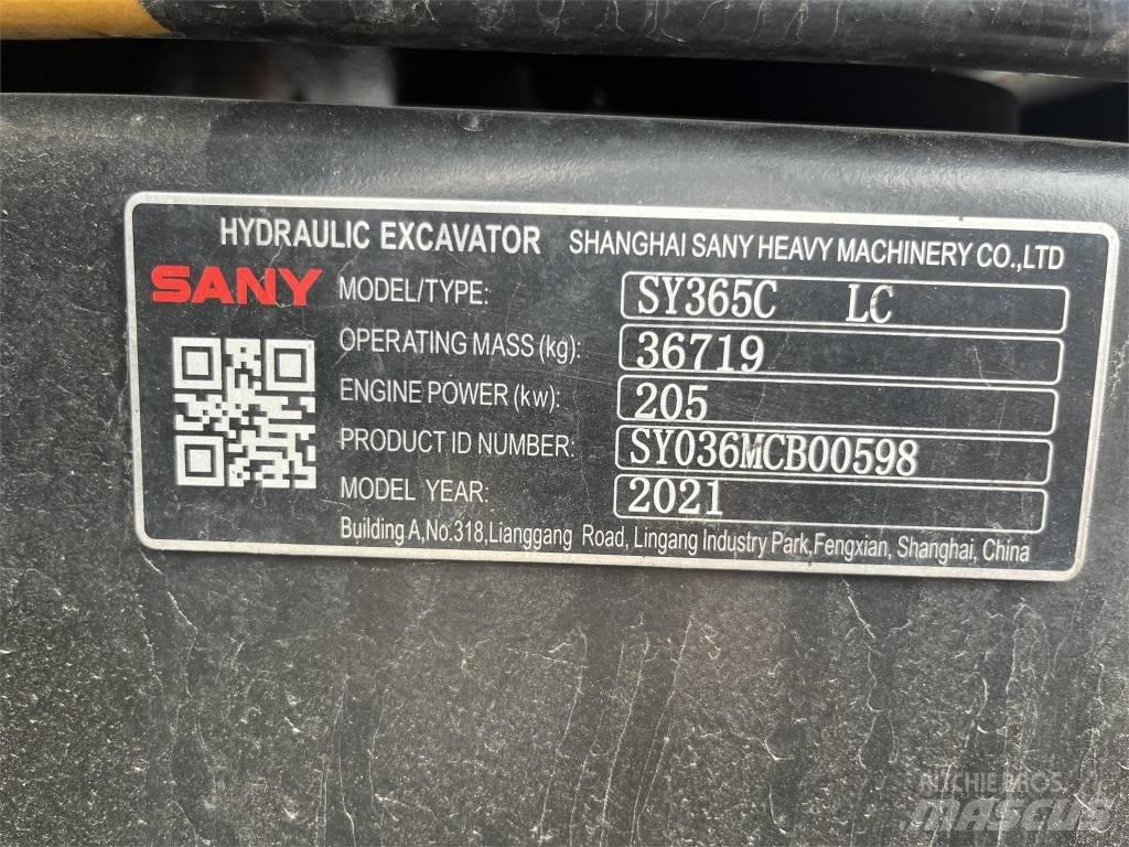 Sany SY365C Telakaivukoneet