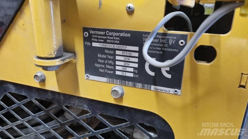 Vermeer RTX150 Ketjukaivurit