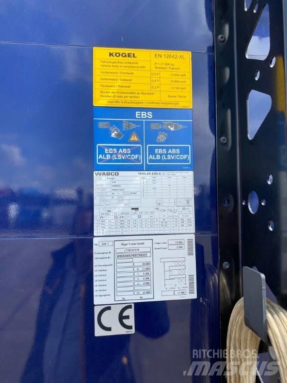 Kögel S 24 Pressukapellipuoliperävaunut
