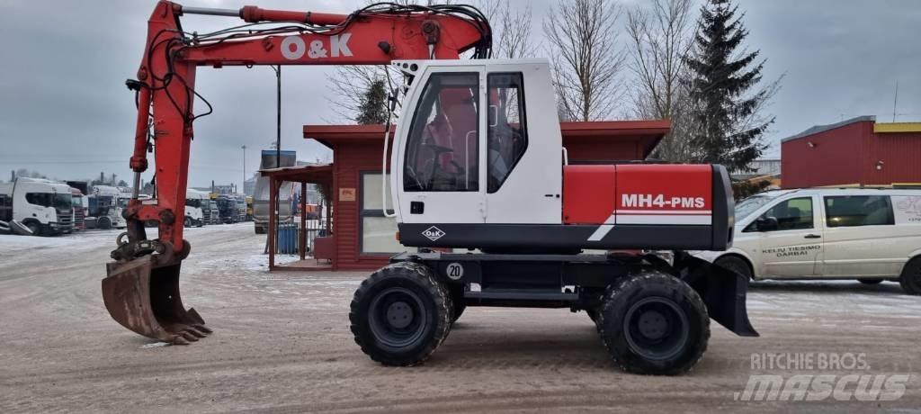 O&K MH 4 PMS Pyöräkaivukoneet