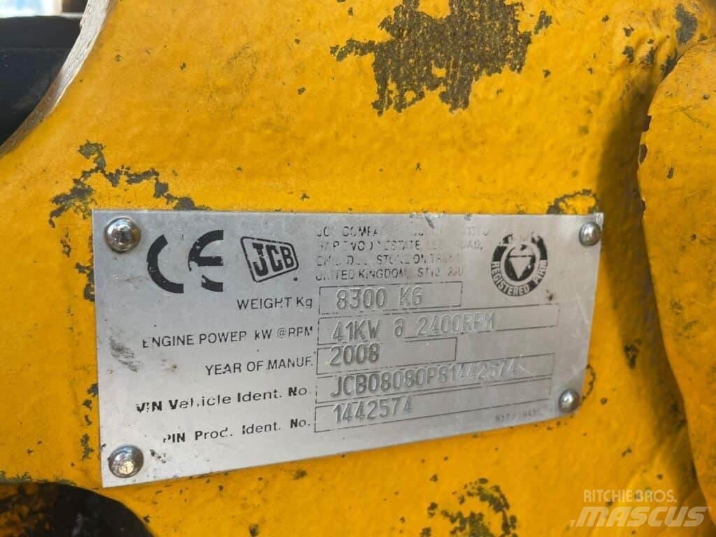 JCB 8080 Telakaivukoneet