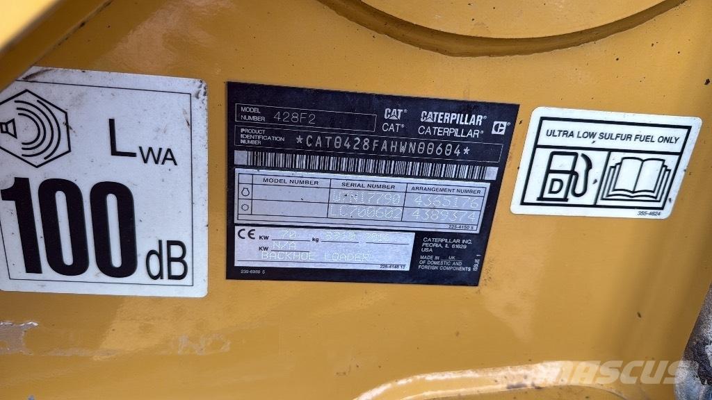 CAT 428 F Kaivurikuormaajat