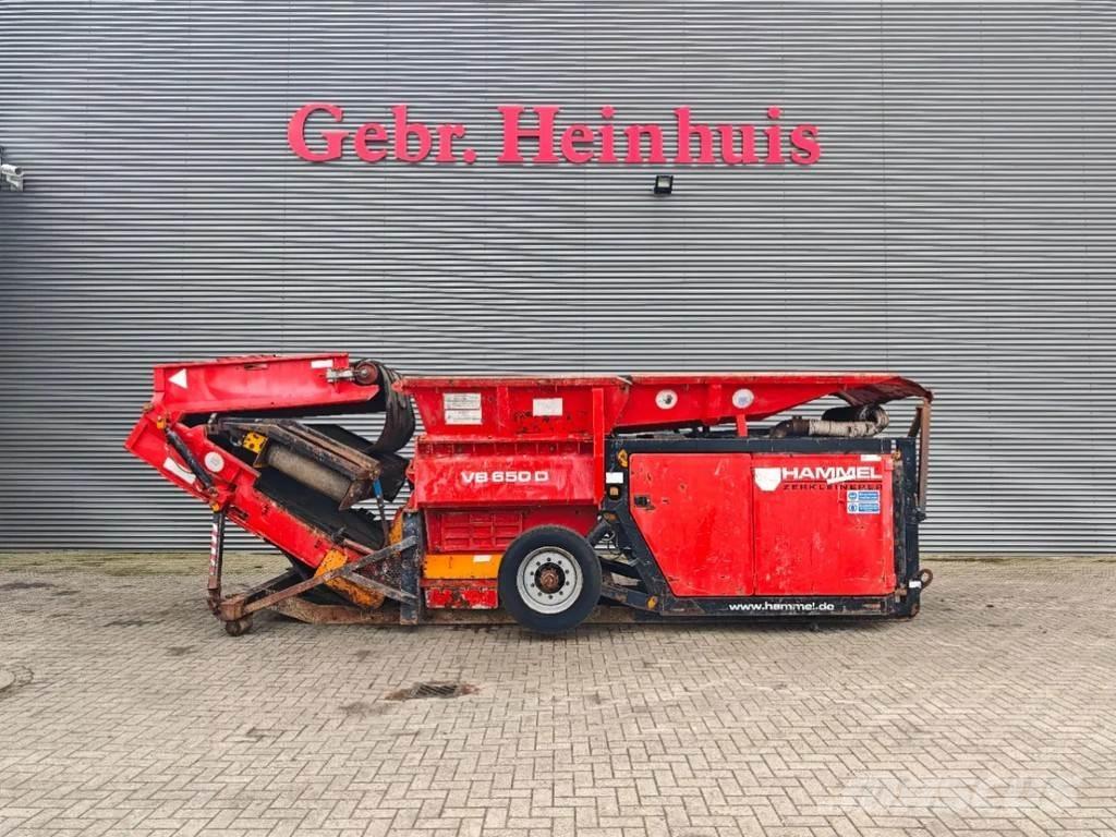 Hammel VB 650 D Jätteen silppurit