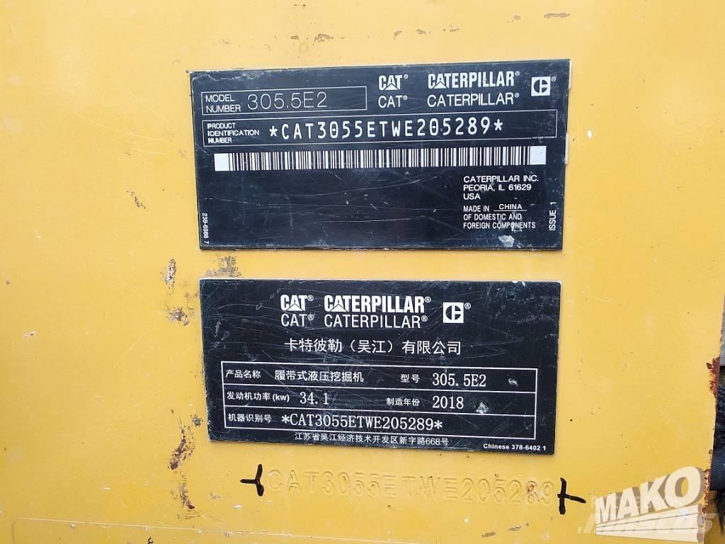 CAT 305.5 Telakaivukoneet