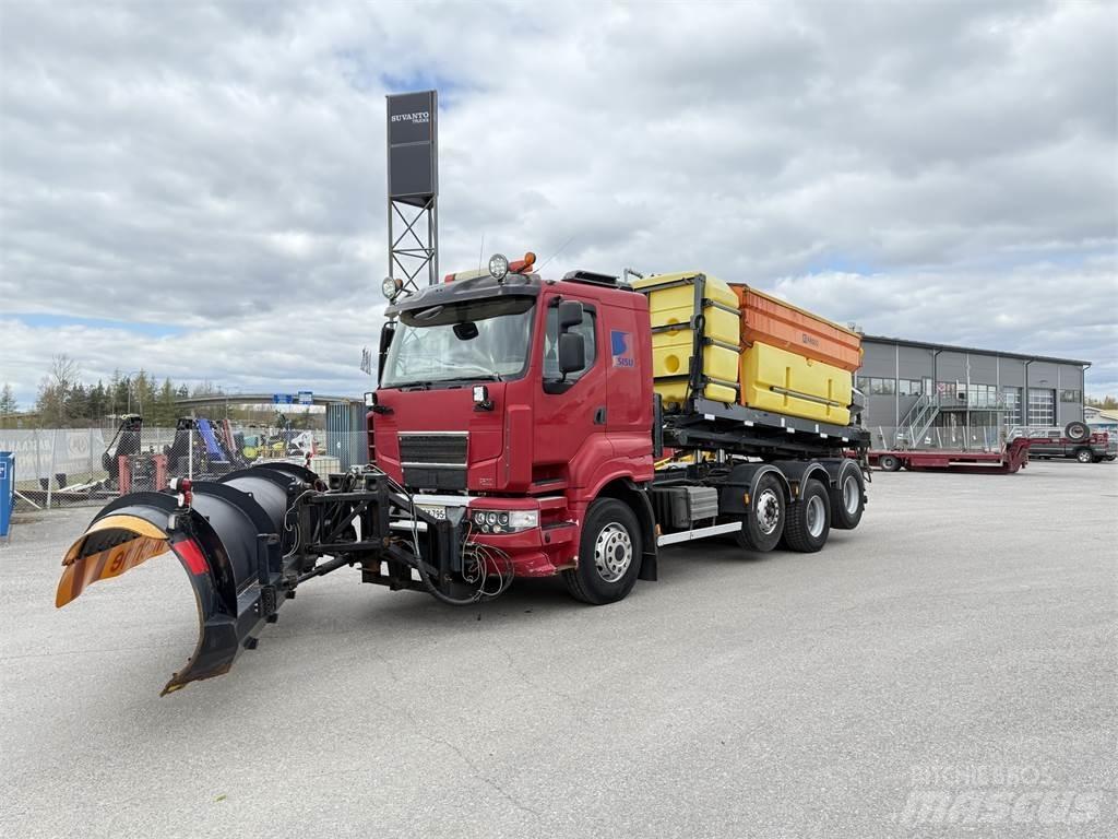 Sisu R500 8X2 Vaihtolava-autot