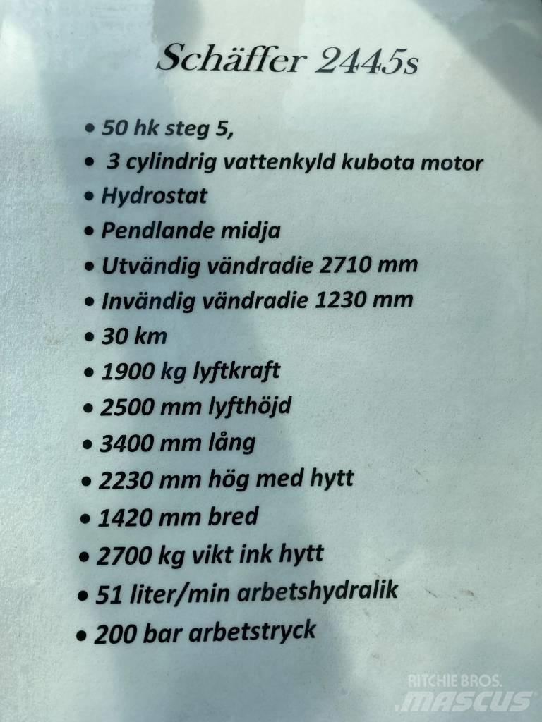 Schäffer 2445s Yleiskuormaajat