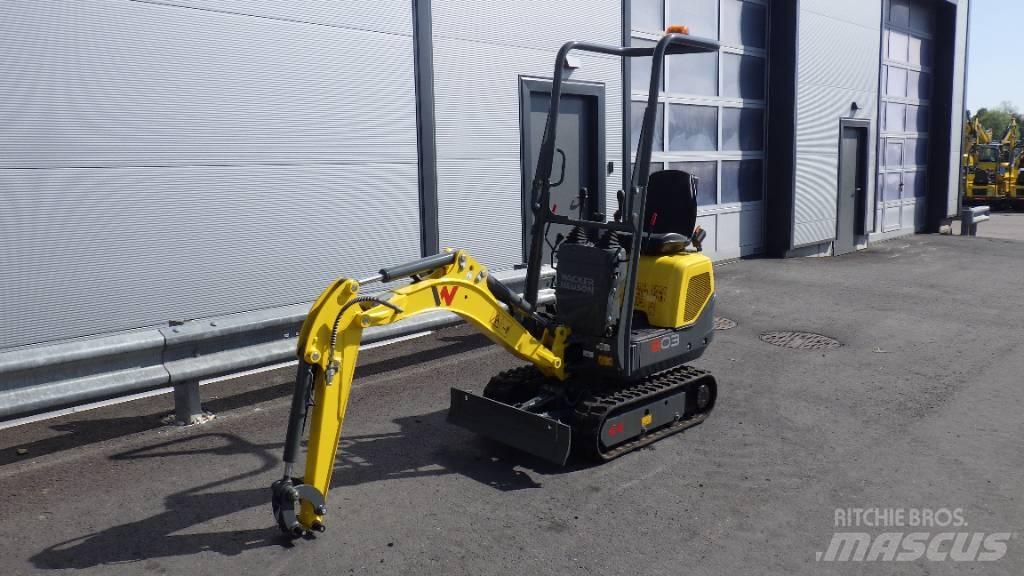 Wacker Neuson 803-2 Telakaivukoneet