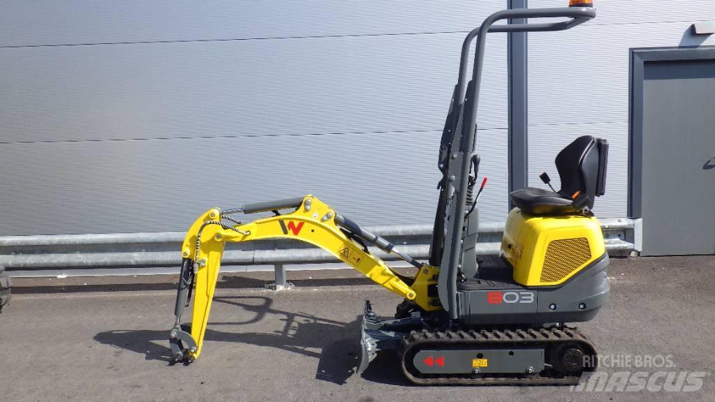 Wacker Neuson 803-2 Telakaivukoneet