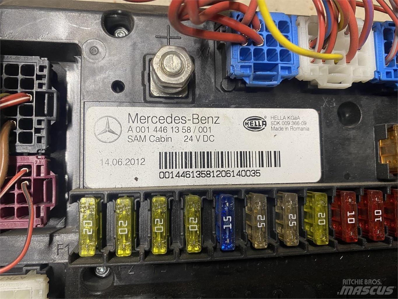 Mercedes-Benz Actros Sähkö ja elektroniikka