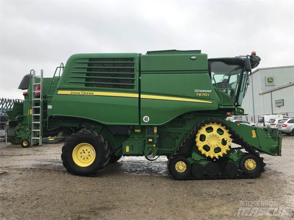 John Deere T670 Leikkuupuimurit