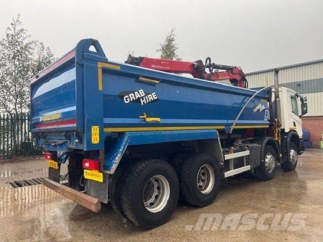 Scania P410 XT Sora- ja kippiautot