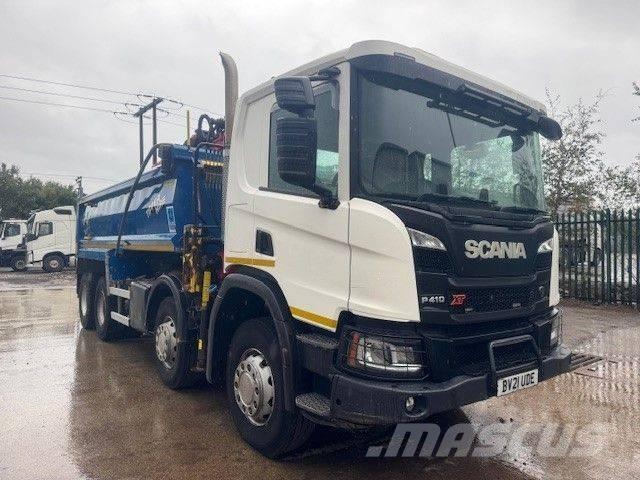 Scania P410 XT Sora- ja kippiautot