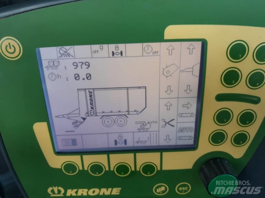 Krone ZX450GL Keräävät noukinvaunut ja silppurivaunut