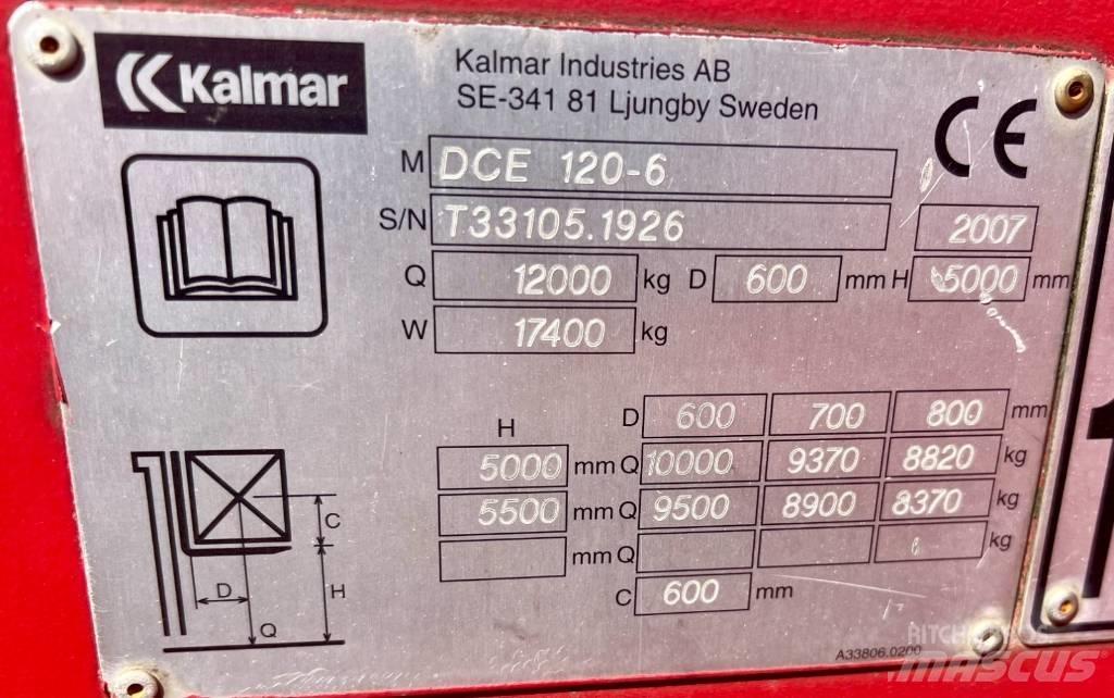 Kalmar DCE120-6 Dieseltrukit