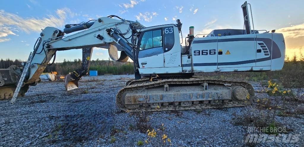 Liebherr R 966 HD Telakaivukoneet