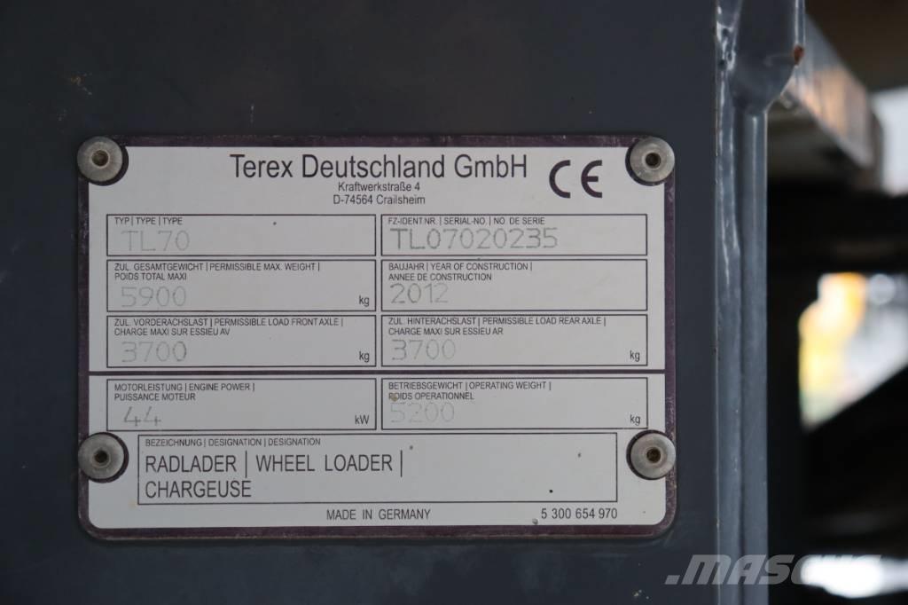 Terex TL 70 Pyöräkuormaajat