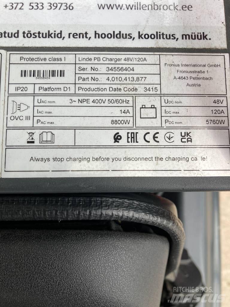 Linde EG20PH/1275-02 Sähkötrukit